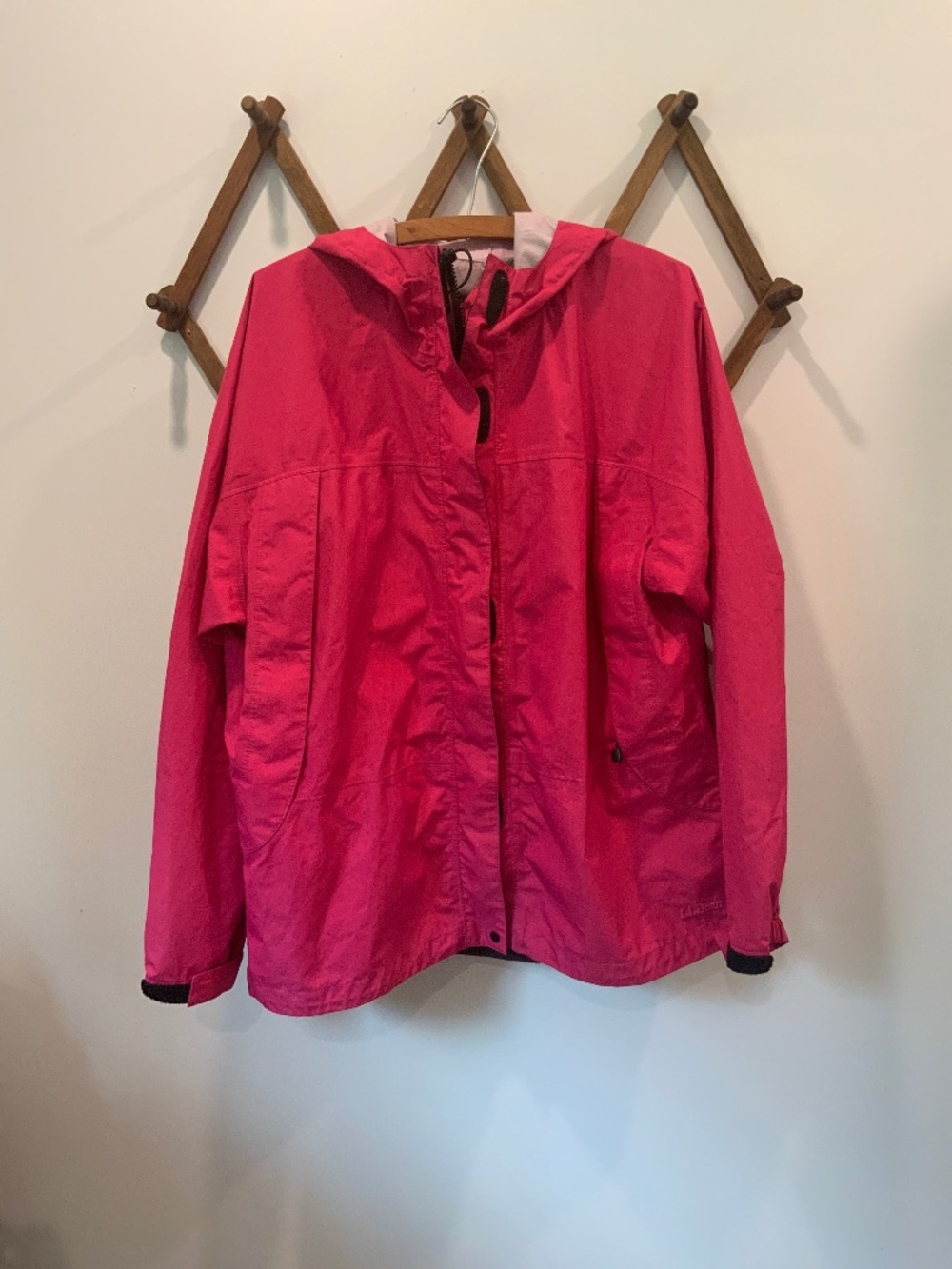 LLBean Pink Rain Jacket